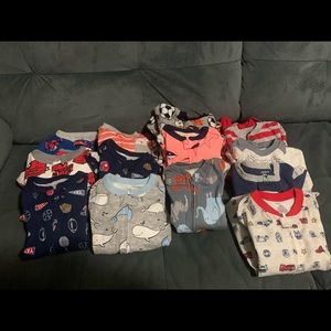 14 boys sleepers 12 & 18 months